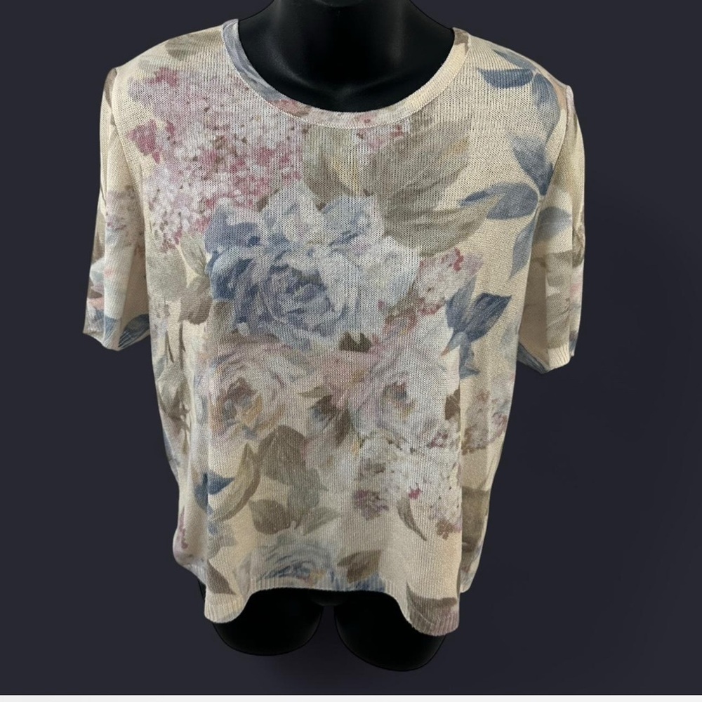Fellipe Marques Floral Knit Sweater